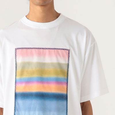 ＣＡＢａＮ　スビンコットン　グラデーションプリントＴシャツ