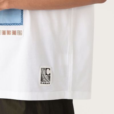 ＣＡＢａＮ　スビンコットン　グラデーションプリントＴシャツ