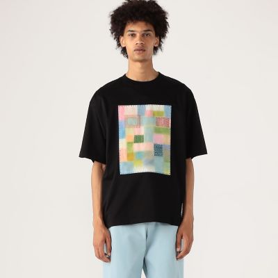 Sさん専用　CABAN Tシャツ CABaN スビンコットン BIRDプリントTシャツ | CABaN
