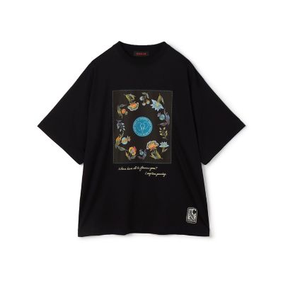 ＣＡＢａＮ スビンコットン フラワーサークルプリントＴシャツ | CABaN/キャバン | 三越伊勢丹オンラインストア・通販【公式】