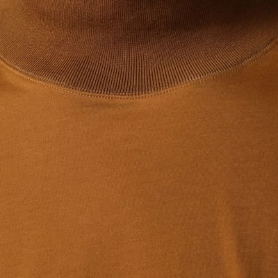 CABaN コットン モックネックロングスリーブプルオーバー