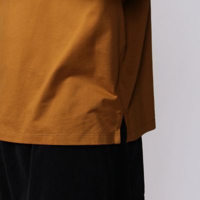 CABaN コットン モックネックロングスリーブプルオーバー | CABaN