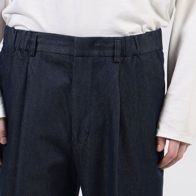ＣＡＢａＮ　シーアイランドデニム　シャーリングパンツ