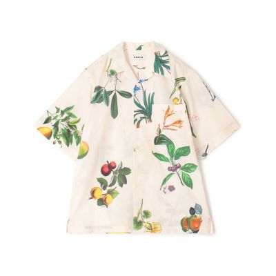 CABaN コットン Green Showerプリント ハーフ