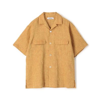 CABaN リネン オープンカラーシャツ | CABaN/キャバン