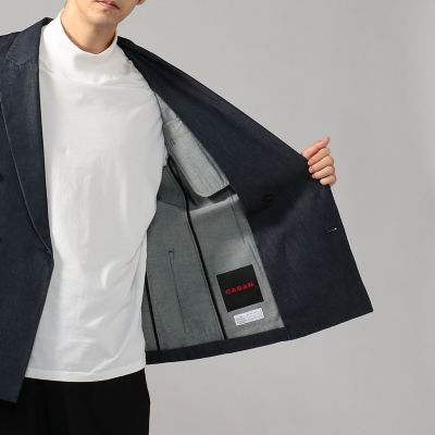 CABaN コットンデニム パンツ ジャケット CABaN コットンデニム ダブルブレストジャケット×パンツ
