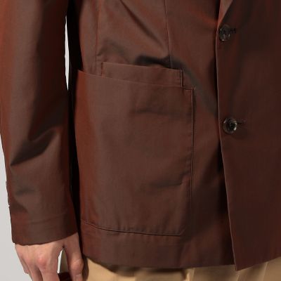ＣＡＢａＮ　コットンシャンブレー　ダブルブレストジャケット