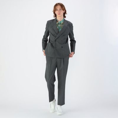 CABaN ライトウールギャバジン ダブルブレストジャケット | CABaN