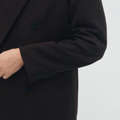 CABaN ライトウールギャバジン ダブルブレストジャケット | CABaN