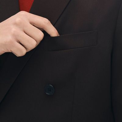 CABaN ライトウールギャバジン ダブルブレストジャケット | CABaN
