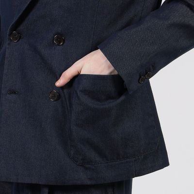 ＣＡＢａＮ　シーアイランドデニム　ダブルブレストジャケット