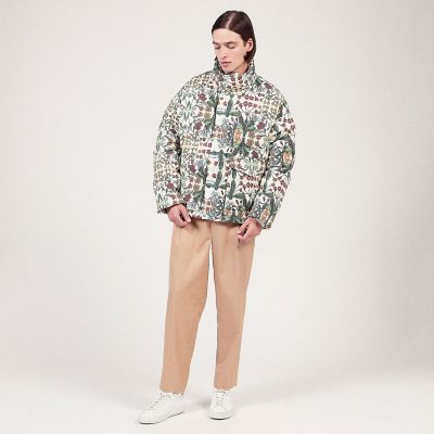 ＣＡＢａＮ　コットン　ＰＡＬＥＲＭＯプリントダウンブルゾン