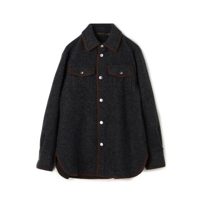 ＣＡＢａＮ　ウールフリース　ステッチブルゾン