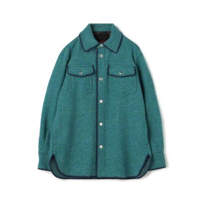 【新品未使用】CABaN 23AW / ウールフリース ステッチブルゾン / Mよろしくお願いします