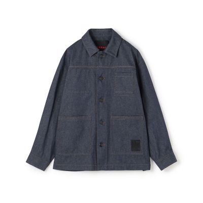 ＣＡＢａＮ　リサイクルコットンデニム　カバーオールジャケット