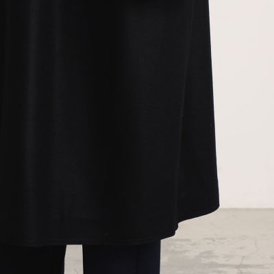 ＣＡＢａＮ　メルトンジャージー　ビッグポケットステンカラーコート