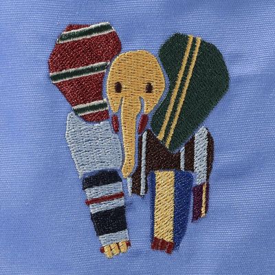 Elephant刺繍 プレイフルトートバッグ | CABaN/キャバン