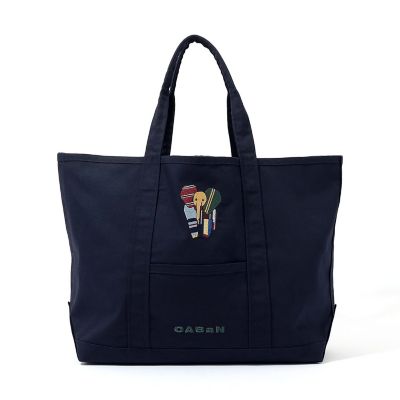 Elephant刺繍 プレイフルトートバッグ | CABaN/キャバン