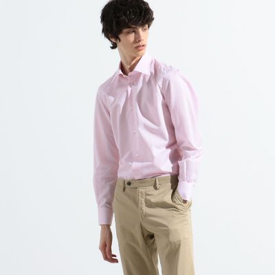 【Ralph Lauren】コットンリネン シャンブレー シャツドレス コットン シャンブレー ベルテッド シャツドレス