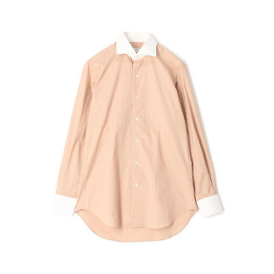 ＜TOMORROWLAND (Men)＞１００／２スーピマコットンブロード　クレリックワイドカラーシャツ