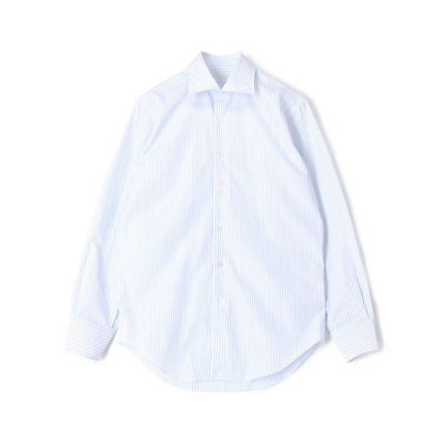＜TOMORROWLAND (Men)＞コットンポプリン　ワイドスプレッドカラードレスシャツ　Ｐｏｒｔｌａｎｄ