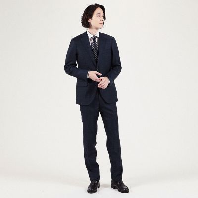 １２０／２スーピマコットンブロード　ワイドスプレッドカラーシャツ