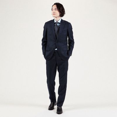 １２０／２スーピマコットンブロード　ワイドスプレッドカラーシャツ