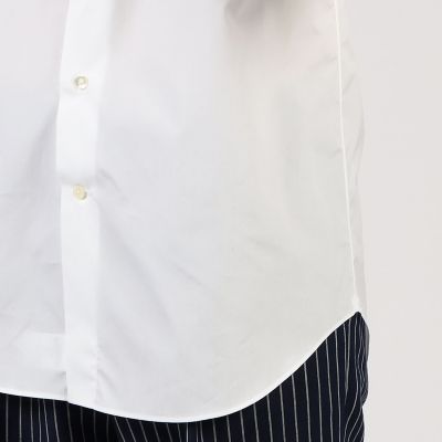 １２０／２コットンブロード　タブカラーシャツ
