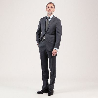 １２０／２　フレンチツイル　ワイドスプレッドカラーシャツ