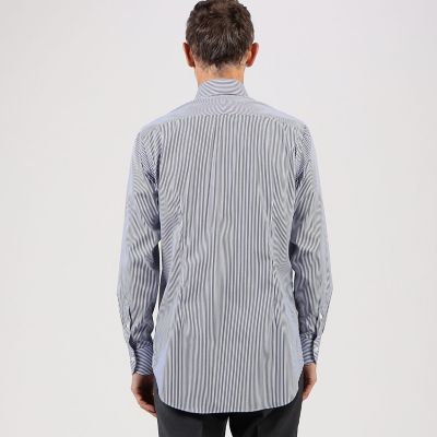 １００／２スーピマコットン　ワイドスプレッドカラードレスシャツ