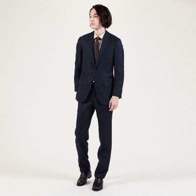 １２０／２スーピマコットンブロード　ワイドスプレッドカラーシャツ