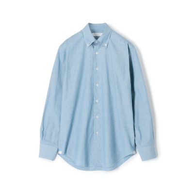＜TOMORROWLAND (Men)＞コットンシャンブレー　ボタンダウンシャツ