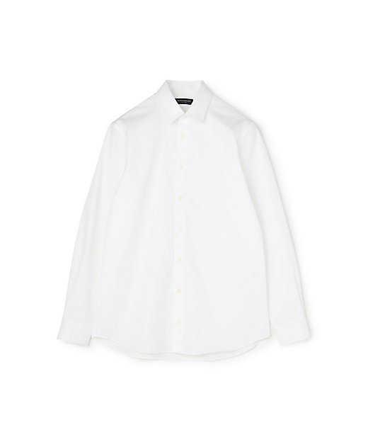 ＜三越伊勢丹/公式＞【SALE】コットンポリエステル セミワイドカラーシャツ 11ホワイト トップス