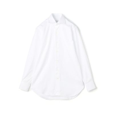 TOMORROWLAND (Men)/トゥモローランド 120/2フレンチツイル ワイドスプレッドカラードレスシャツ