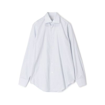 １４０／２コットンブロード　ワイドスプレッドカラー　ドレスシャツ