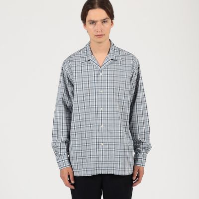 O project S/S Shirts M コットンリネン チェックシャツ O project S/S Shirts M コットンリネン チェックシャツ - メルカリ