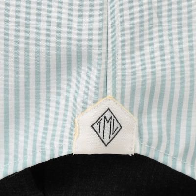 １２０／２コットン　キャンディストライプ　　レギュラーカラー　ドレスシャツ