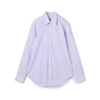 140／2インディゴツイル レギュラーカラー ドレスシャツ