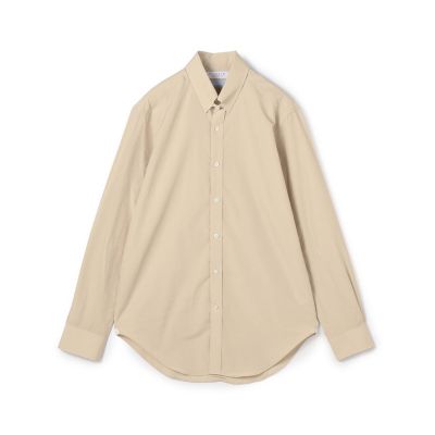 120／2コットン タブカラー ロングスリーブドレスシャツ