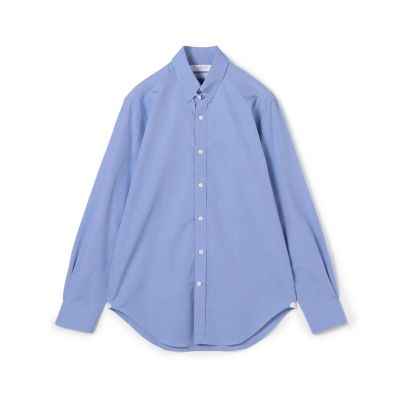 120／2コットン タブカラー ロングスリーブドレスシャツ