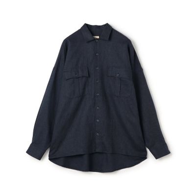 ＜TOMORROWLAND (Men)＞【別注】ＧＵＹ　ＲＯＶＥＲ　リネンコットン　オーバーシャツ