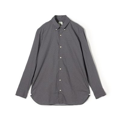 ＜TOMORROWLAND (Men)＞【別注】ＬＵＩＧＩ　ＢＯＲＲＥＬＬＩ　ＧＡＢＬＥ　コットンプリント　ボタンダウンシャツ