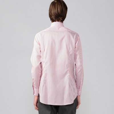 １２０／２コットンピケ　ワイドカラー　ドレスシャツ　ＮＥＷ　ＷＩＤＥ－５
