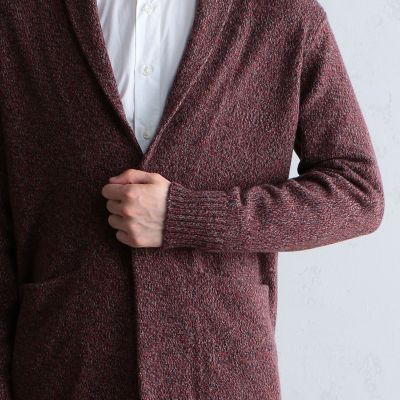 ロイヤルカシミヤウール ショールカラーカーディガン | TOMORROWLAND