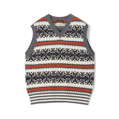 ウール フェアアイル ニットベスト 三越伊勢丹オンラインストア 公式