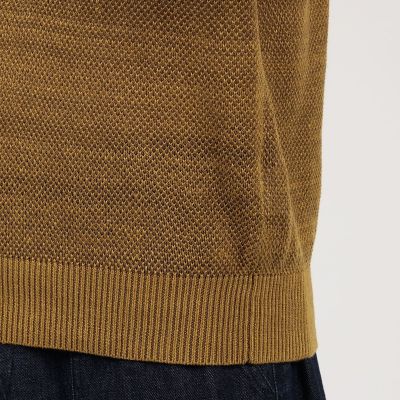 リネンコットン ニットポロシャツ | TOMORROWLAND (Men