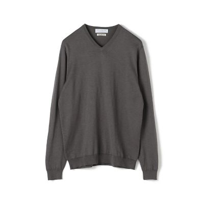 ＜TOMORROWLAND (Men)＞シルクコットン　Ｖネックプルオーバーニット　Ｓｅｓｉａ