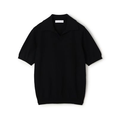 エブール ebure スキッパーシャツ コットンドライメッシュセーター ebure/エブール｜いま売れている「エブール」の春ニット BEST4｜エル
