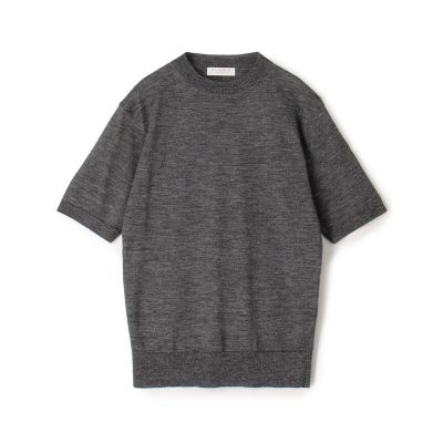 TOMORROWLAND tricot ギマコットンリネン クルー 