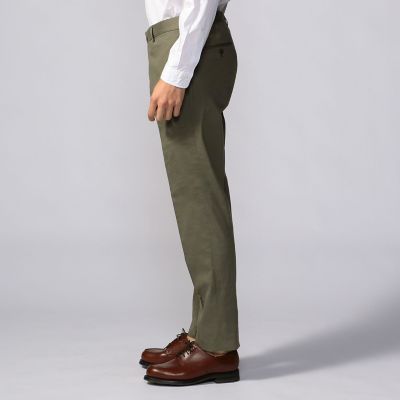 コットンシルクツイル　　スリムスラックス　ＬＡＲＵＳＭＩＡＮＩ　ＸＰＩＲＥＯ　ＴＷＩＬＬ